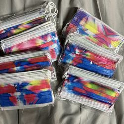 Kids Face Mask New 7 Packs 10 In Each $15 All