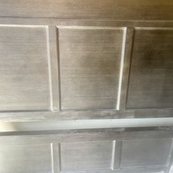 Queen bed frame w foot board