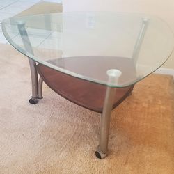 2 Glass Coffee Tables