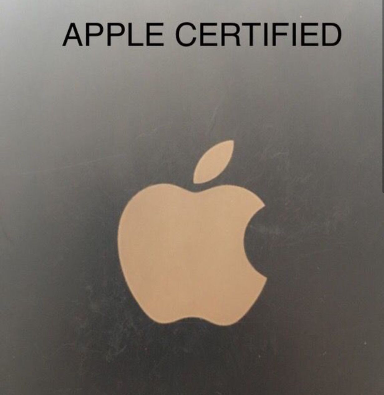 Apple certified parts/repair