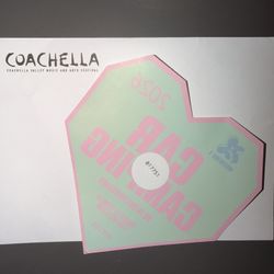 2026 Coachella Weekend 1 Car Camping Pass Only IN HAND April 9 - April 13 Camp