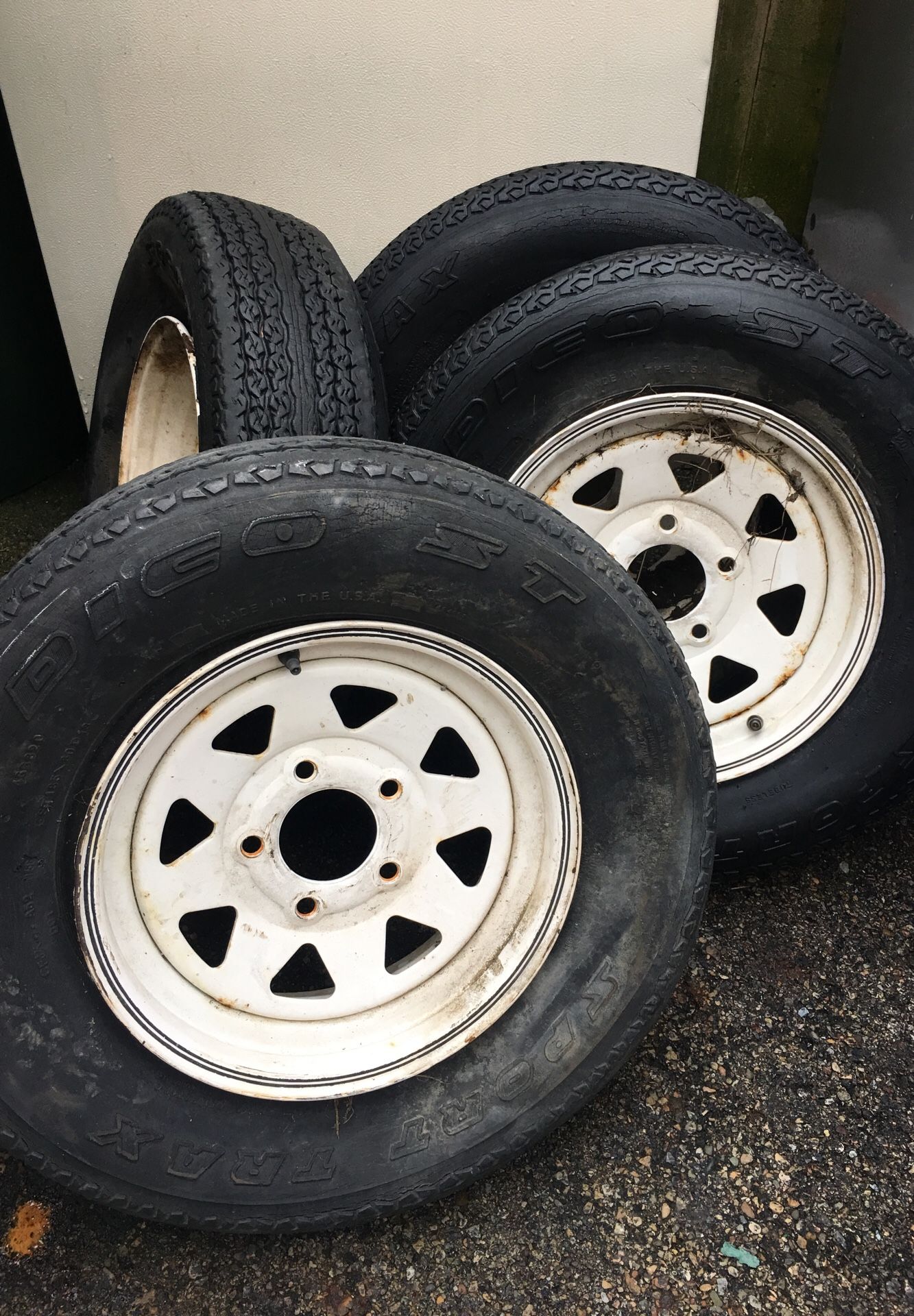 Trailer rims 185/70/13