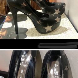 Aldo Star Platform Heels Size36