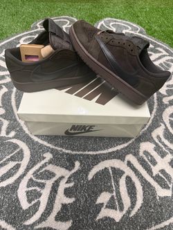 Travis Scott x Air Jordan 1 “Velvet Brown”