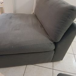 3 Part Grey Couch