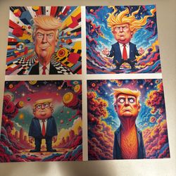 Trump Laptop Stickers 