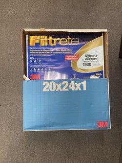 HVAC Filers 20x24x1