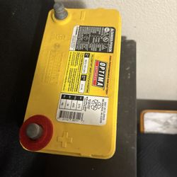 Yellow Top Battery