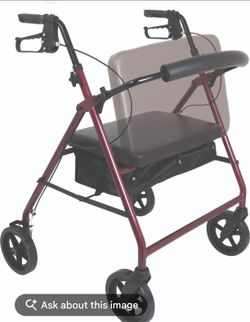 Rolling walker 400 lbs capacity
