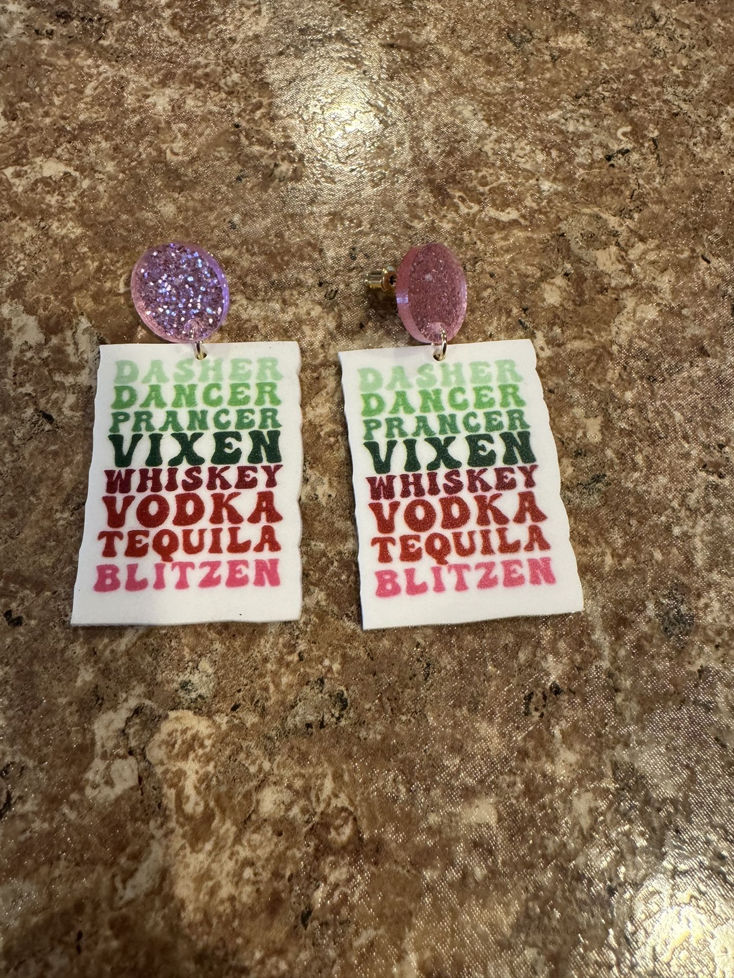 Brand New Boutique Christmas Earrings Shipping Available