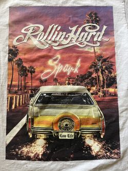 Vintage ROLLING HARD Lowrider shirt