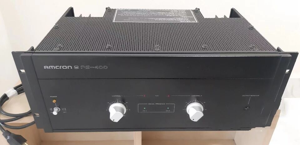 Crown PS-400 Monitoring Amplifier (used Near New) 