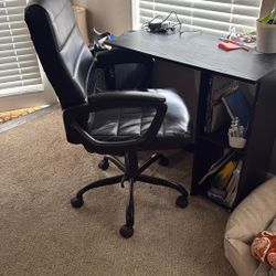 Chair and desk