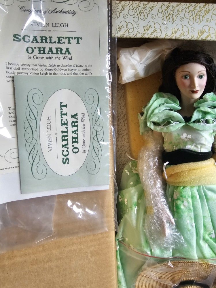 Scarlett O Hara Porcelain Doll