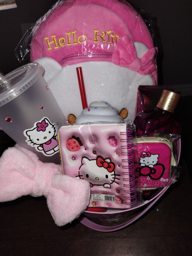 Hello Kitty basket..Easter basket..gift basket