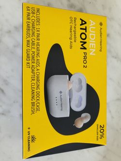 Audien Atom Pro 2 OTC Hearing Aids