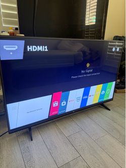 Lg 55”Class UF6450 series 4k UHD HDR 120Hz Crystal Smart LED tv with WebOS 3.0.