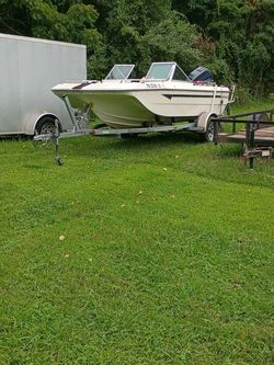 Mark twain family fishing boat open now tri hull