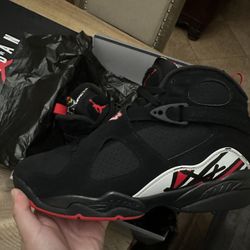 Jordan 8 Playoffs Sz 9.5 Men’s 