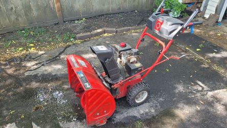 2 stage snow blower