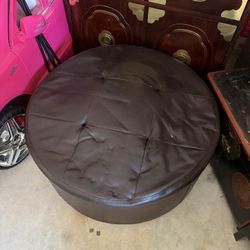 Dark Brown Ottoman