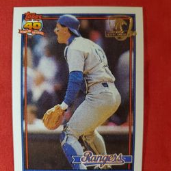 GENO PETRALLI 91 TOPPS DESERT SHIELD CARD