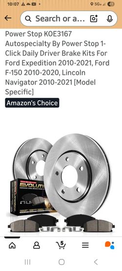 Power stop brake kit 2010 f150