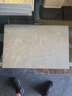 7 - 13x19.5 Gray Porcelain Tiles
