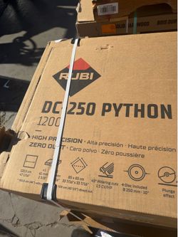 Rubi DC-(contact info removed) Python 15-Amp 10 in. Blade Corded Wet Tile Saw