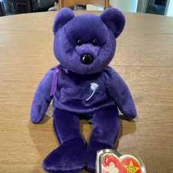 Ty Rare Beanie Babies Princess Diana. Very Rare Bear! Investment Piece $410 LR