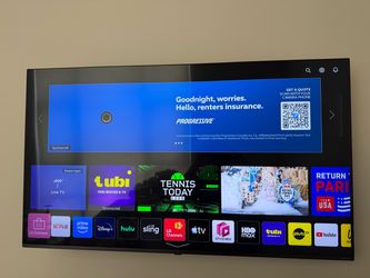 LG 55” NanoCell 4K Smart TV + Wall Mount