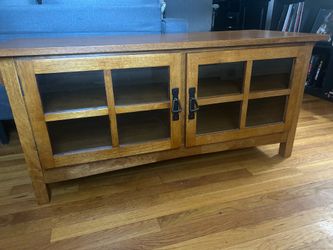 Tv stand with storage cabinet