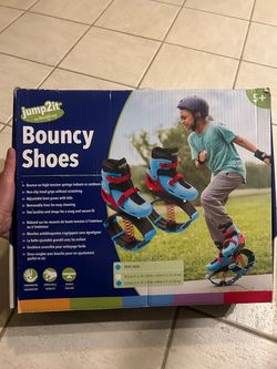 Jump2it HearthSong Bouncy Shoes (Moon Shoes) Blue