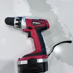 Hi-Spec 18V Cordless Drill