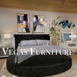 Queen Bed Frame/King Available ✅ Delivery available ✅ Financing Options Available!✔️✨️No Credit Needed✔️✨️$0 Or $50 Down Payment✨️