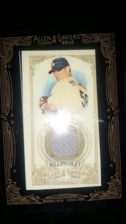Chad Billingsley jersey card