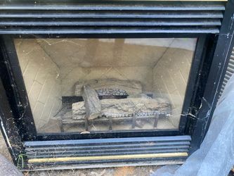 Gas fireplace-offers accepted
