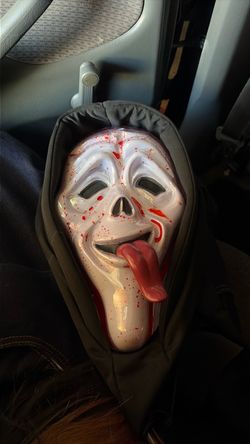 Ghostface blood mask