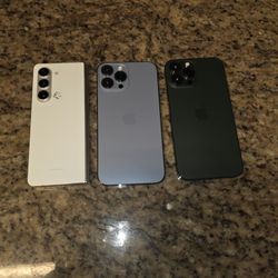 Galaxy Fold 5 & 2 iPhone 13 Pro Max Unlocked 