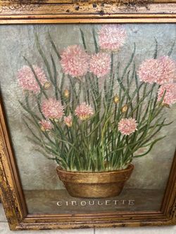 Ciboulette painting