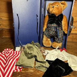 Chosun Travel Plush Teddy Bear With Trunk And Outfits