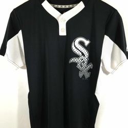 MLB Chicago White Soxs Majestic (Youth Shirt Size:LARGE) CoolBase