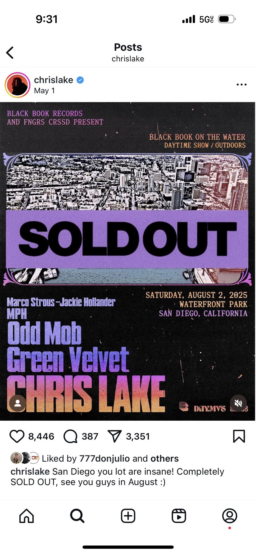 Chris Lake @ waterfront Park