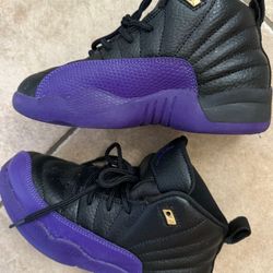 Air Jordan 12 Retro 'Field Purple' Youth 12.5 EUC
