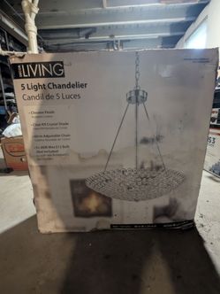5 light chandelier