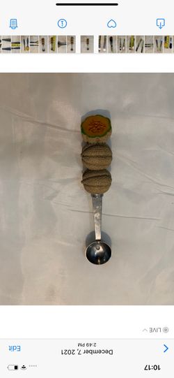 Vintage Progressus Melon Baller with Cantaloupe/Muskmelon Handle