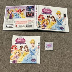 Disney Princess: My Fairytale Adventure Nintendo 3DS Complete CIB w/ Manual