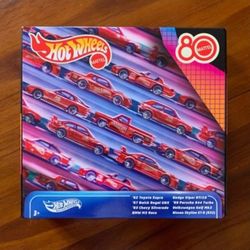 Hotwheels 80th Anniversary 8 Pack