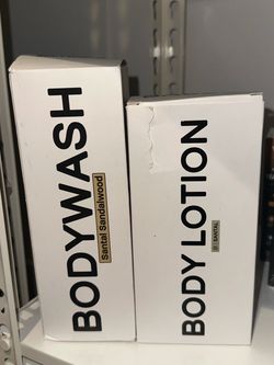 Santal Sandalwood Body Wash and Body Lotion Set