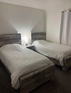 Twin beds